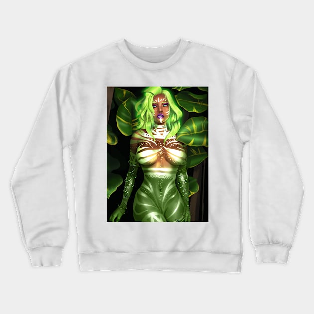 Lady Of The Forest Collection Crewneck Sweatshirt by Beckley Art